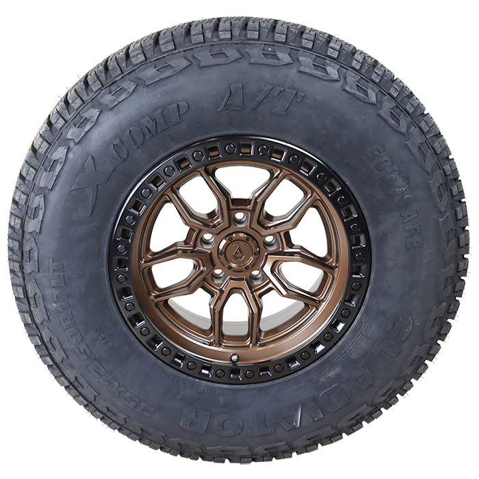 Arena Wheel A109 Hustle Smoked Bronze Satin Black Gladiator Xcomp A/T