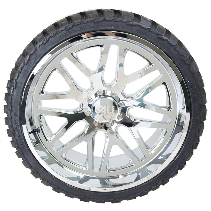 Cali Offroad 9115 Invader Chrome AMP Terrain Attack M/T