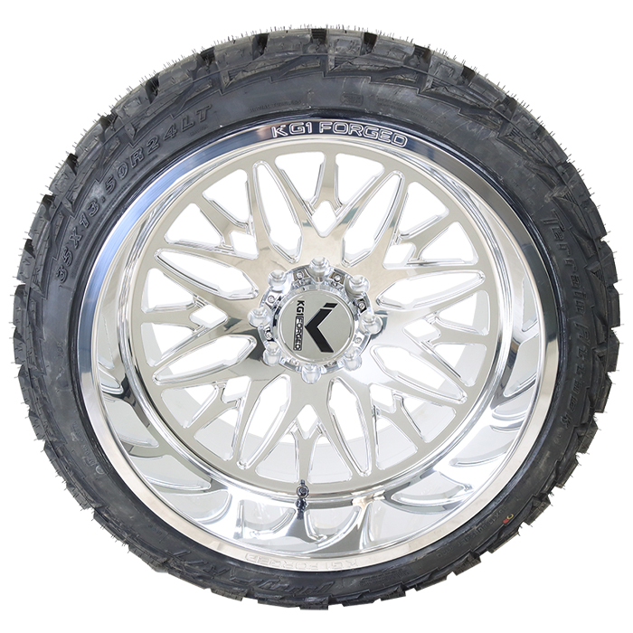 KG1 Forged KC014 Trident Polished AMP Terrain Attack R/T