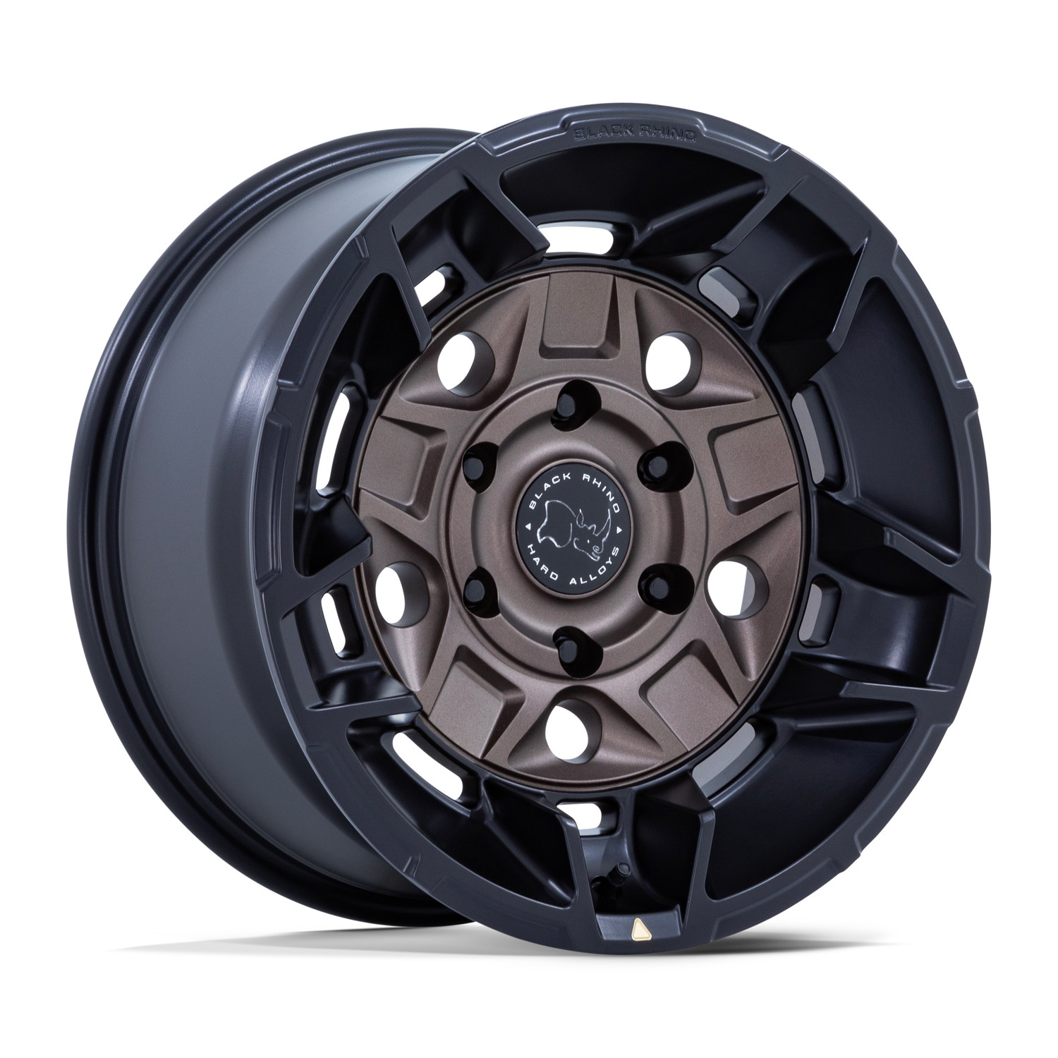 Black Rhino Wheels Guard BR028 Burnt Bronze Matte Black Lip 17x8.5 25mm Offset 6x139.7 (6x5.5)
