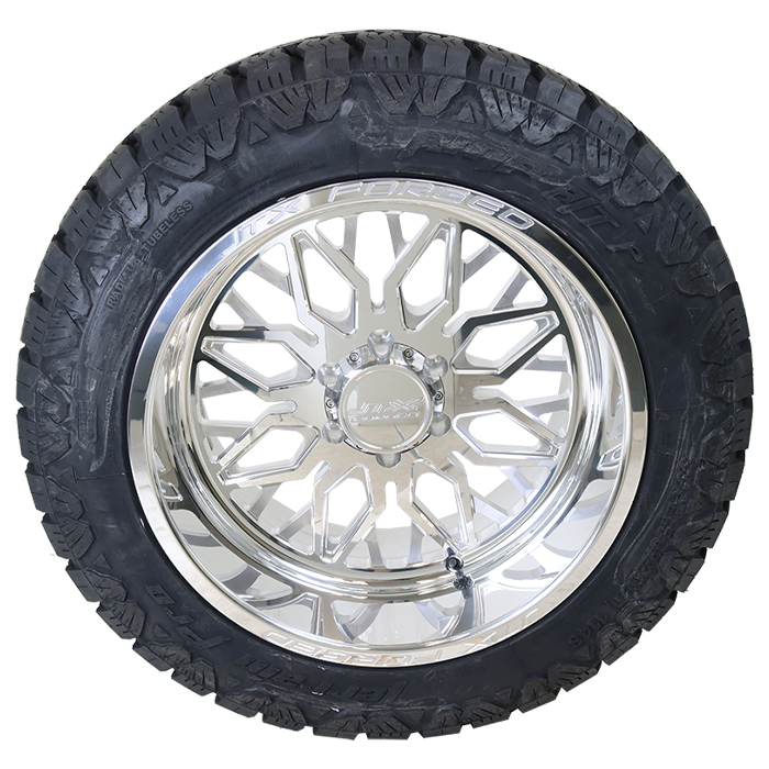 JTX Forged Paradigm Polished AMP Terrain Pro A/T
