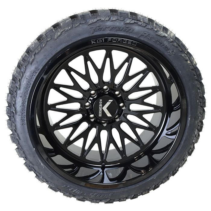KG1 Forged KC059 Seismic Gloss Black AMP Terrain Attack M/T