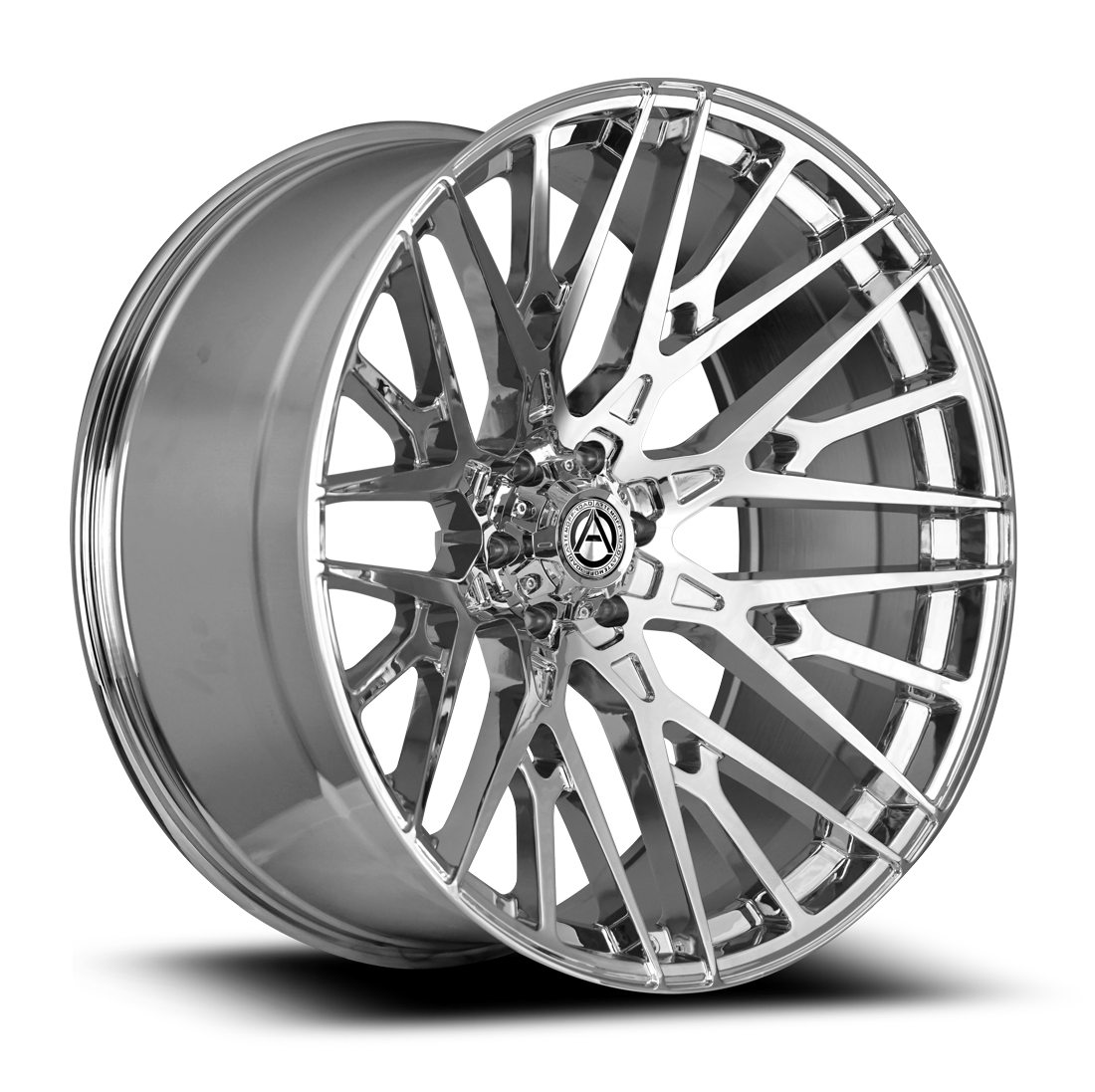 Artem Offroad Wheels A209 Trident Chrome 22x12 -44mm Offset 6x135