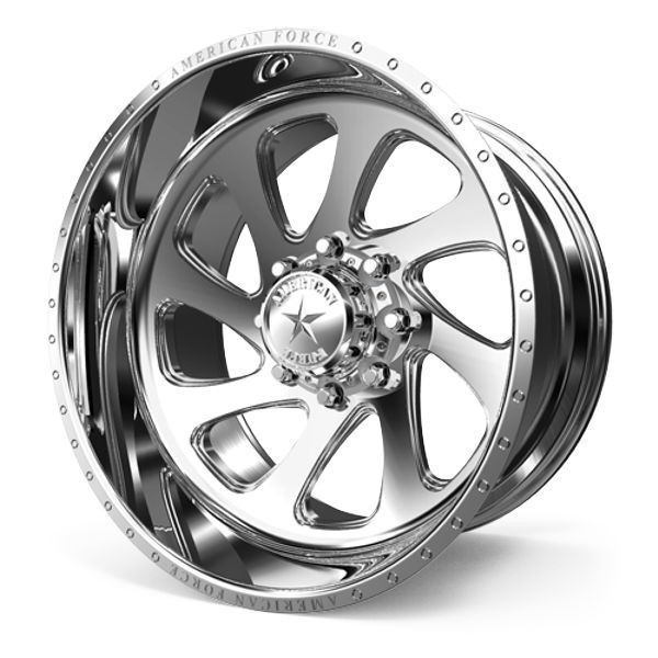 American Force Forged Wheels Shiv CK05 Polished 26x14 -90mm Offset 8x180