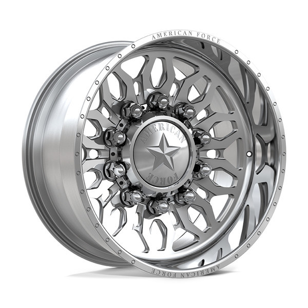 American Force Forged Wheels Shrapnel 7N24 Polished 24x12 -60mm Offset 8x165.1 (8x6.5)