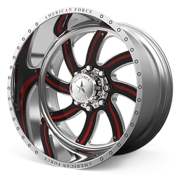 American Force Forged Wheels Nightmare 276 Polished 26x16 -101mm Offset 6x135