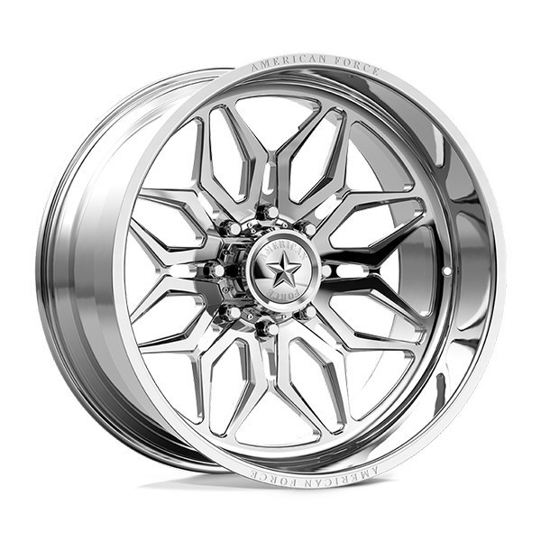 American Force Forged Wheels Stunner SFCC CKH43 Polished 20x12 -55mm Offset 6x114.3 (6x4.5)