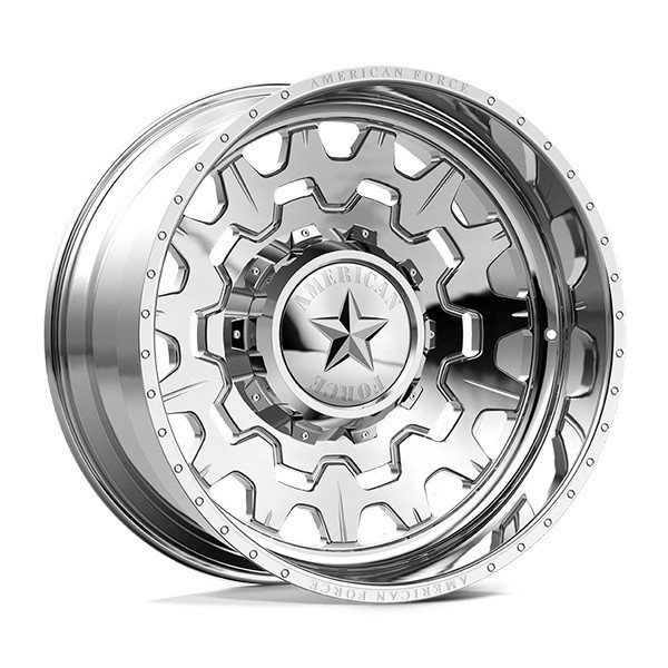 American Force Forged Wheels Cloak DC DC02 Polished 22x12 -55mm Offset 6x120