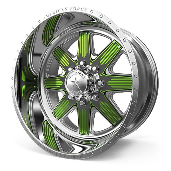 American Force Forged Wheels Venom F201 Polished 26x16 -101mm Offset 6x135