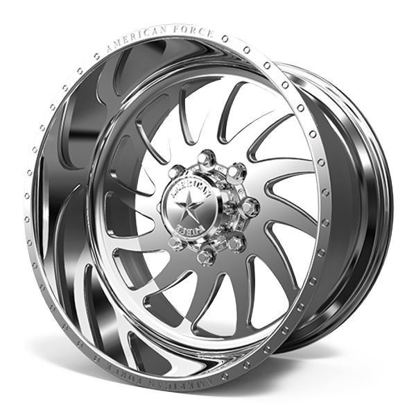 American Force Forged Wheels Spirit H31 Polished 20x14 -73mm Offset 5x150