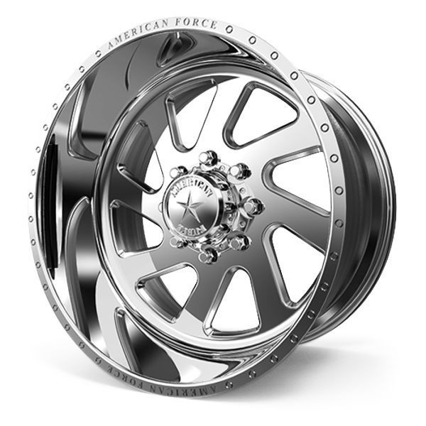 American Force Forged Wheels Power F29 Polished 22x10 -25mm Offset 5x127 (5x5)
