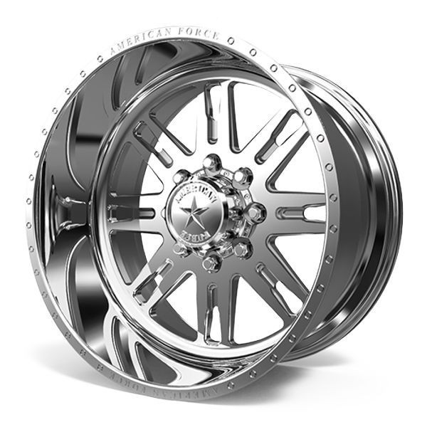 American Force Forged Wheels Bishop H32 Polished 20x12 -40mm Offset 5x127 (5x5)