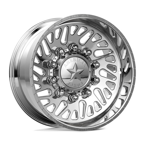 American Force Forged Wheels Sidewinder 7H12 Polished 22x12 -55mm Offset 8x180