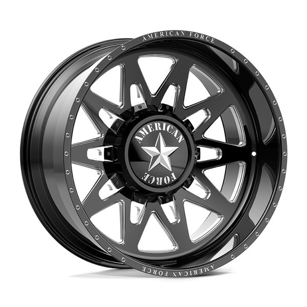 American Force Forged Wheels Veritas CC DC05 Black Milled 30x16 -112mm Offset 5x127 (5x5)