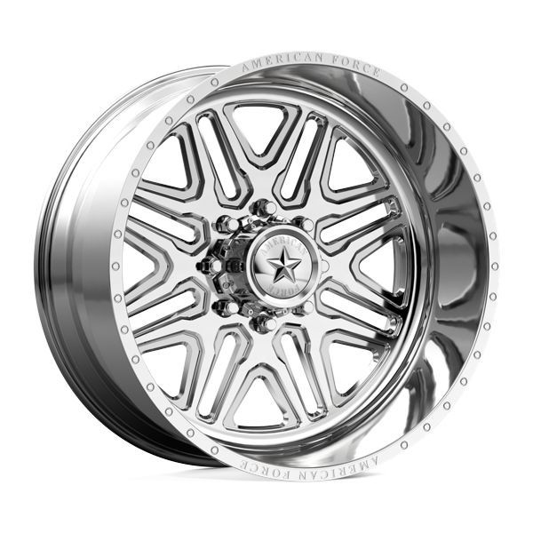 American Force Forged Wheels Addict G52 Polished 22x10 -25mm Offset 8x165.1 (8x6.5)
