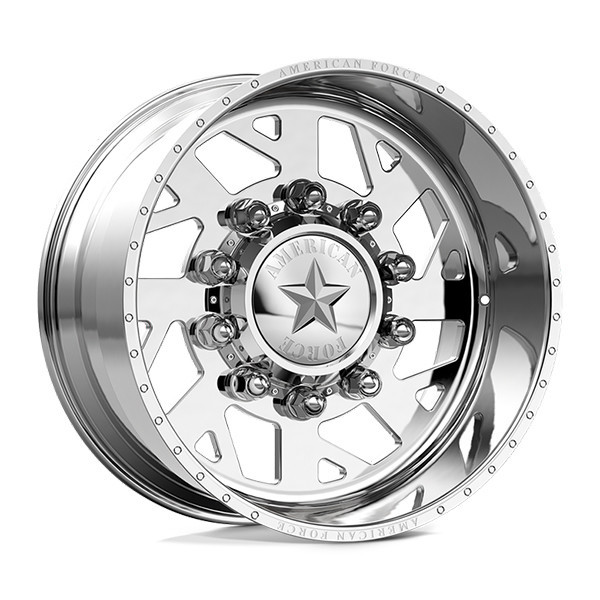 American Force Forged Wheels Man O'War 6D04 Polished 26x16 -101mm Offset 8x170