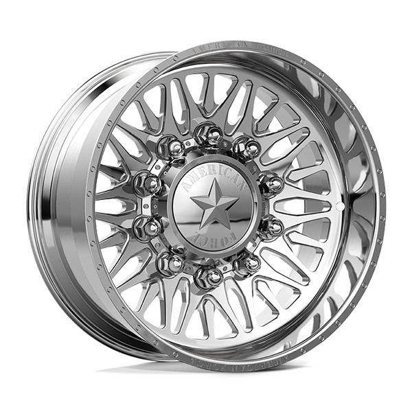American Force Forged Wheels Plague 7J03 Polished 22x12 -55mm Offset 8x180