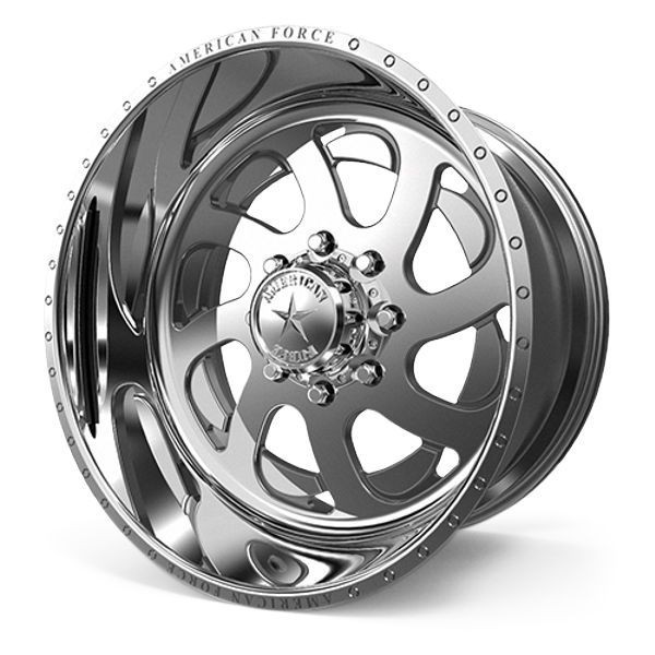 American Force Forged Wheels Ghost 44 Polished 22x14 -73mm Offset 8x170