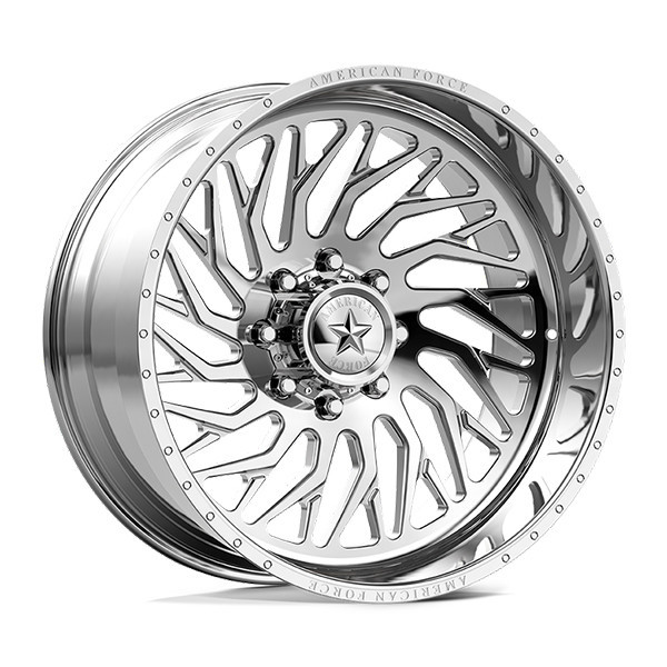 American Force Forged Wheels Swang CKH40 Polished 22x12 -55mm Offset 8x165.1 (8x6.5)