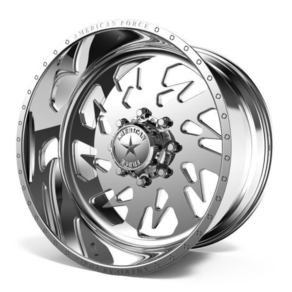American Force Forged Wheels Sideways G14 Polished 22x10 -25mm Offset 6x139.7 (6x5.5)