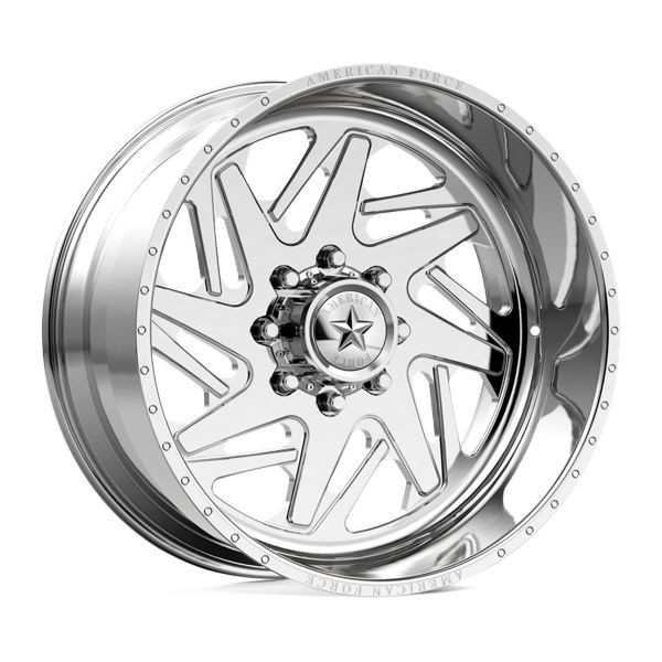 American Force Forged Wheels Revolt N04 Polished 20x9 0mm Offset 5x139.7 (5x5.5)