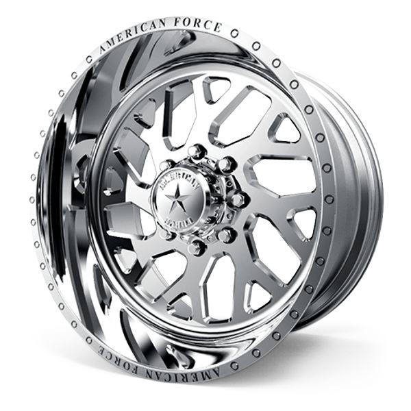 American Force Forged Wheels Lucky G77 Polished 22x10 -25mm Offset 6x139.7 (6x5.5)