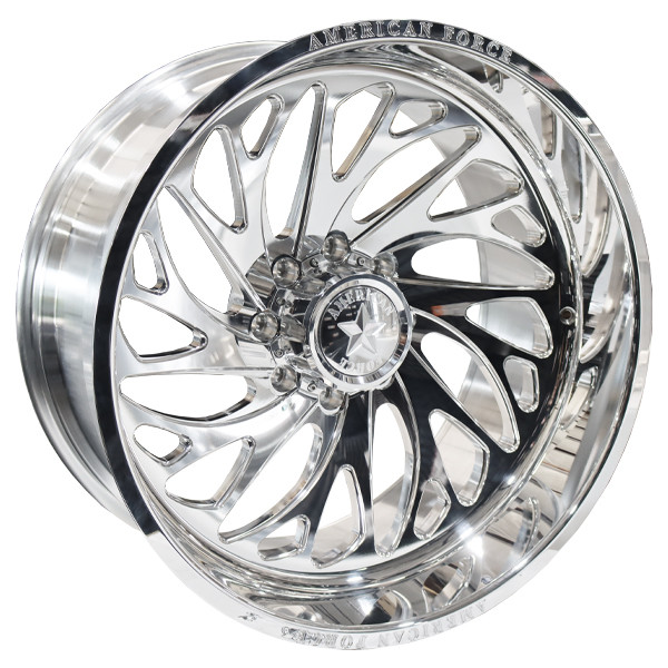 American Force Forged Wheels Jolt CKH49 Polished 20x12 -55mm Offset 5x139.7 (5x5.5)