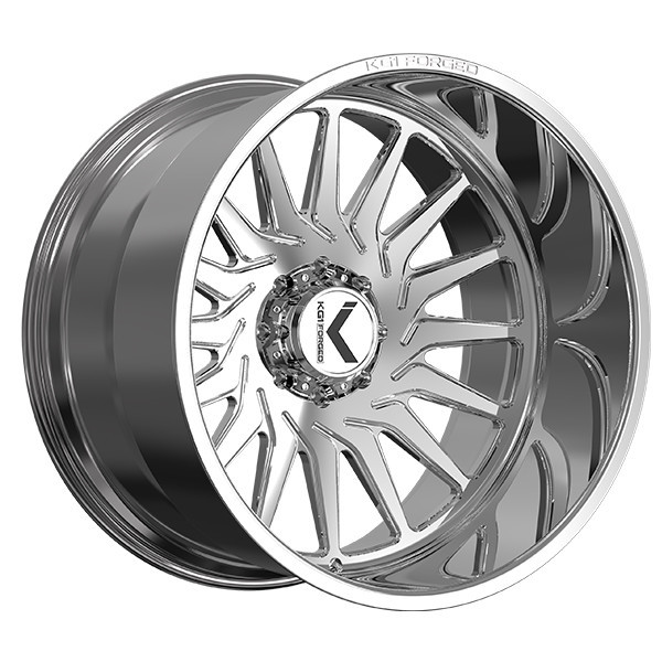 KG1 Forged Wheels Torsion KC057 Polished 26x16 -101mm Offset 5x127 (5x5),5x150,6x135,6x139.7 (6x5.5),8x165.1 (8x6.5),8x180