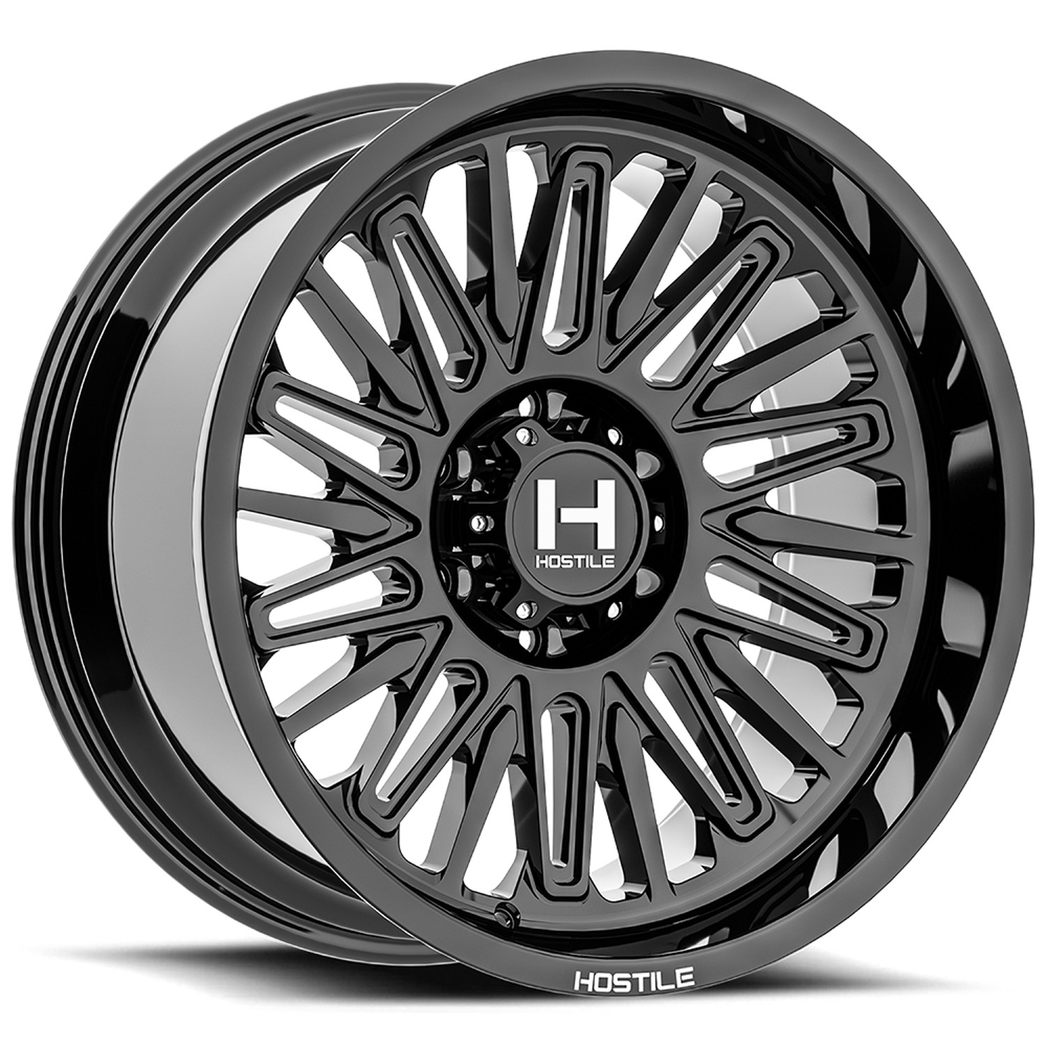 Hostile Wheels Rampage H143 Asphalt 20x10 -19mm Offset 5x150