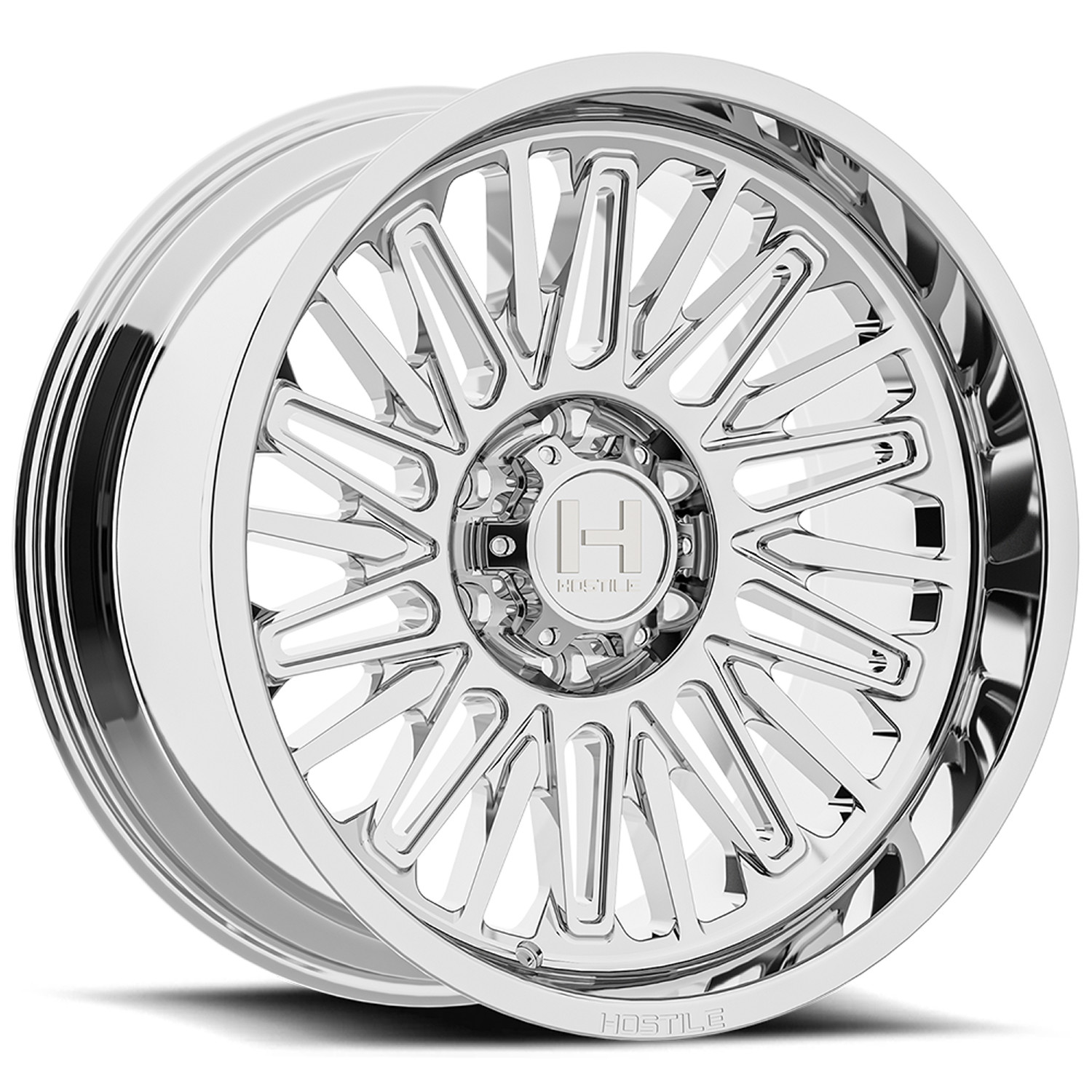 Hostile Wheels Rampage H143 Armor Plated 20x10 -19mm Offset 5x139.7 (5x5.5)