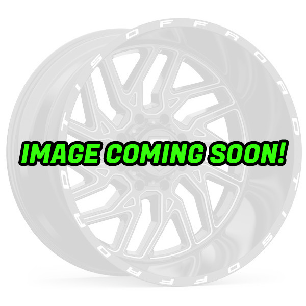 Lock Offroad Wheels Invader Beadlock Matte Black with Machined Ring 17x9 12mm Offset 5x127 (5x5)