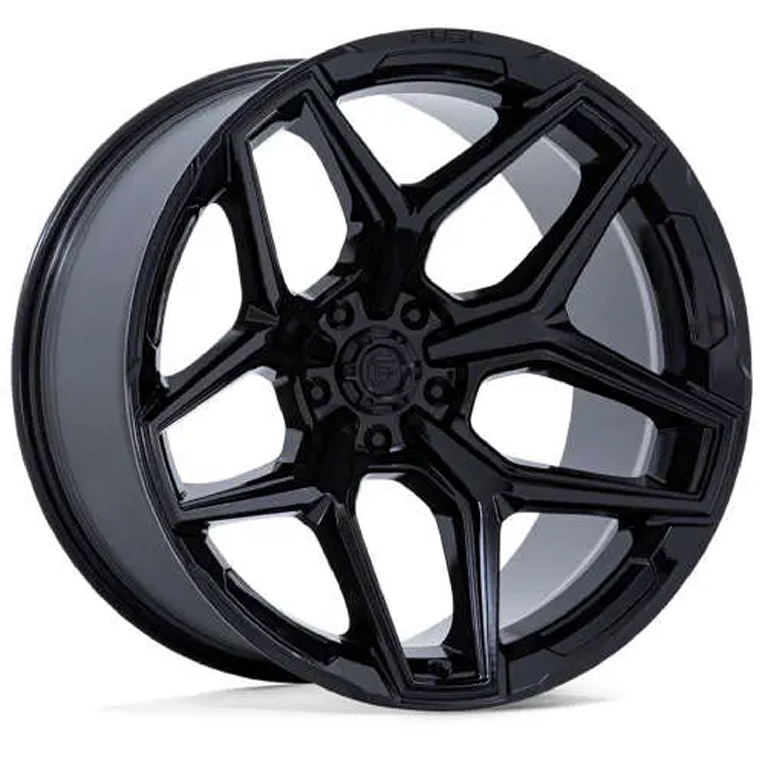 Fuel Offroad Wheels FC854 Flux Gloss Black 24x10 0mm Offset 6x139.7 (6x5.5)