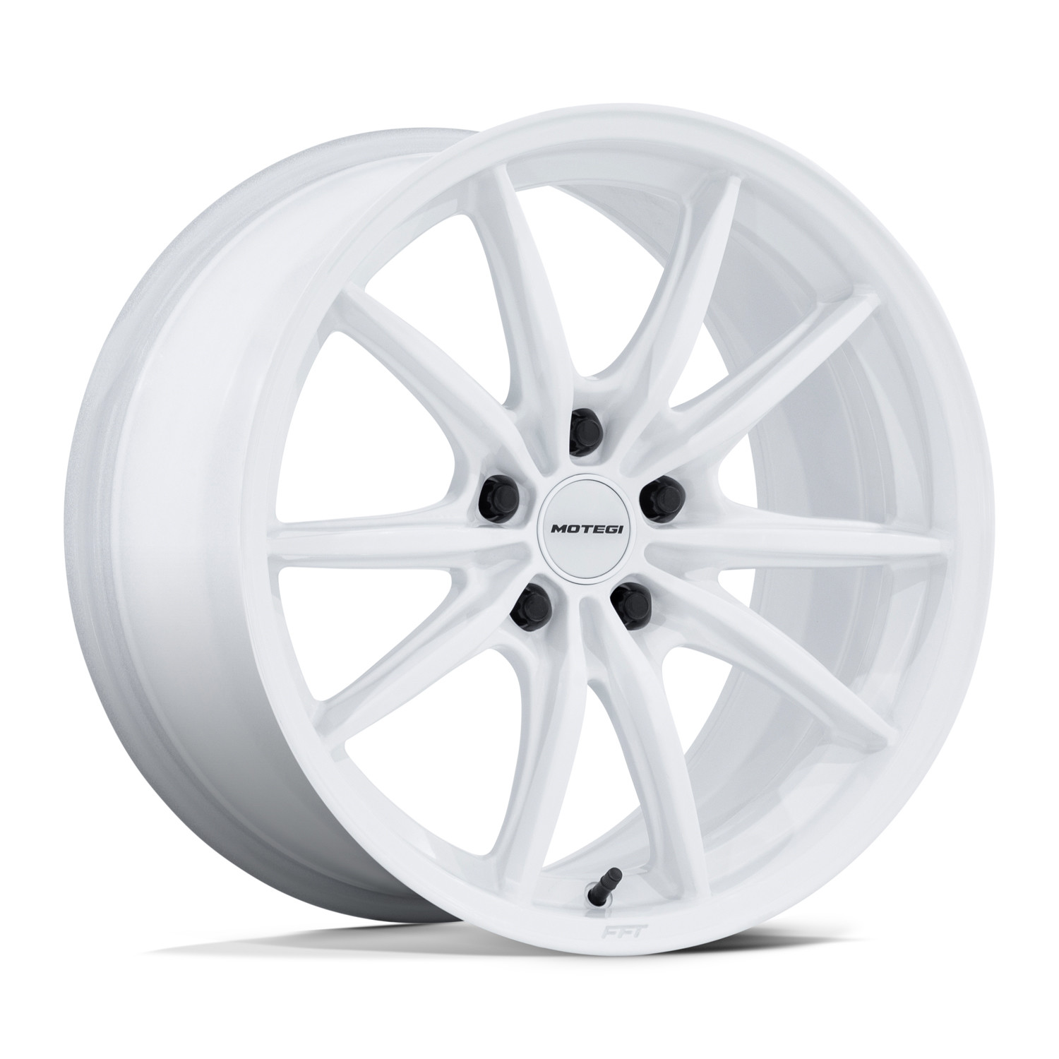 Motegi Wheels MR162 Zentoku Gloss White 18x9.5 35mm Offset 5x114.3 (5x4.5)