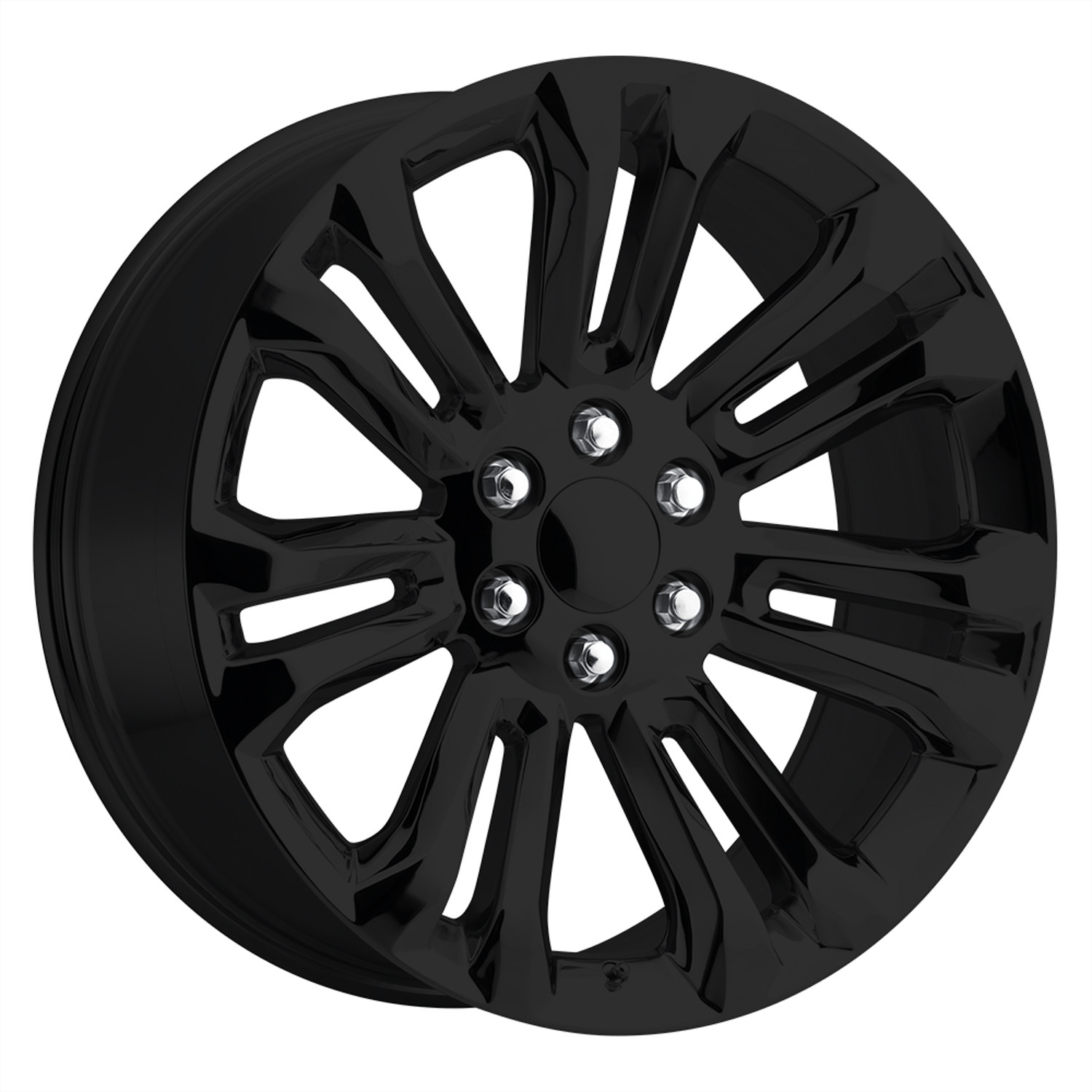 Performance Replicas Wheels PR205  Gloss Black 24x10 24mm Offset 6x139.7 (6x5.5)