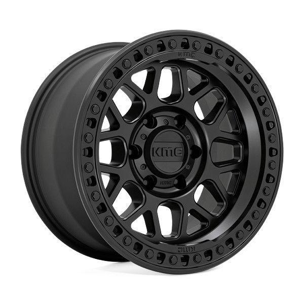 KMC Wheels KM549 GRS Satin Black 17x8.5 0mm Offset 5x150