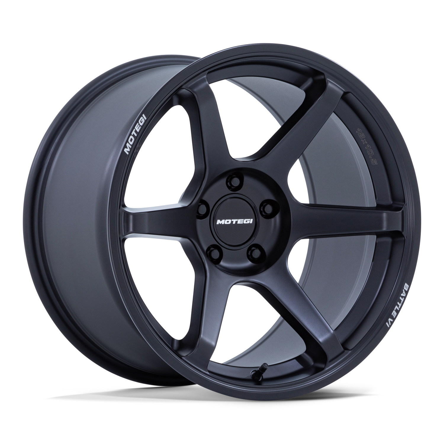 Motegi Wheels MR160 Battle VI Matte Blackbird Metallic 19x9.5 40mm Offset 5x114.3 (5x4.5)