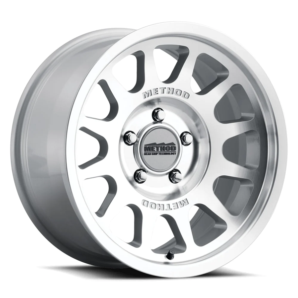 Method Wheels MR703 Bead Grip Machined Clear Coat 17x8.5 25mm Offset 5x127 (5x5)