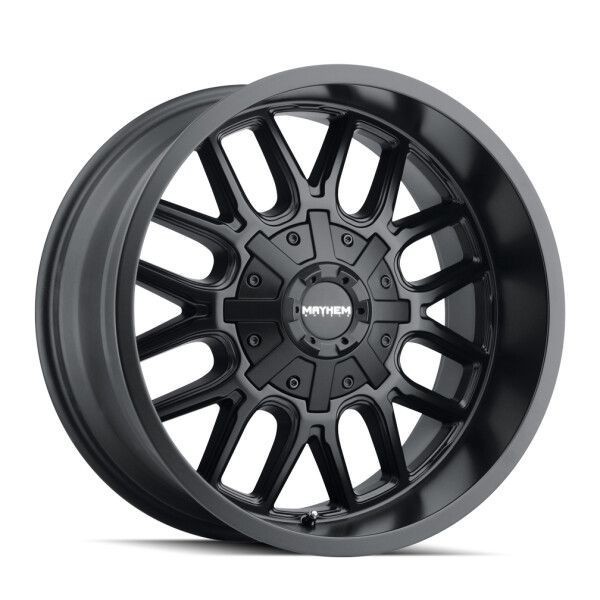 Mayhem Wheels 8107 Cogent Matte Black 20x9 0mm Offset 8x165.1 (8x6.5)