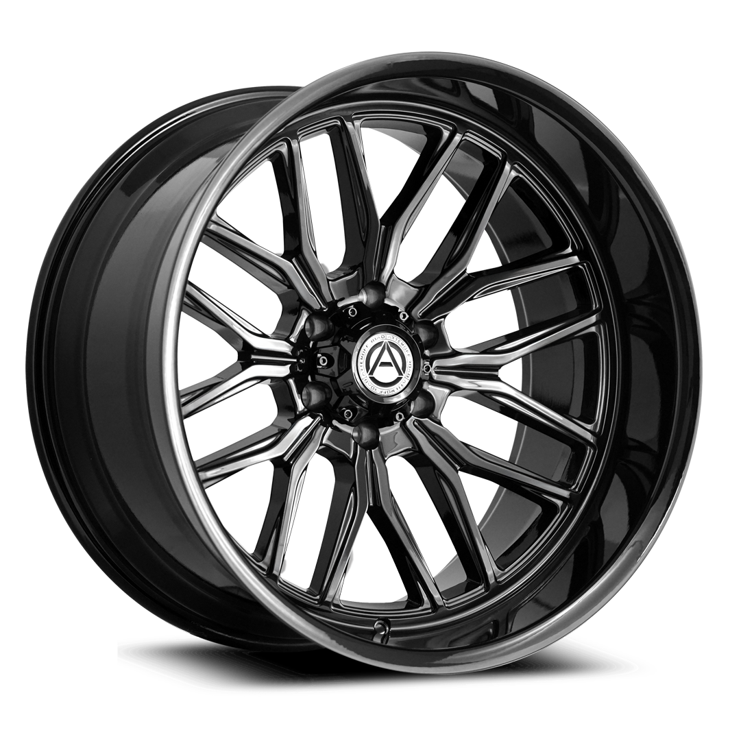Artem Offroad Wheels A207 Kosmo Gloss Black 20x9 -12mm Offset 6x139.7 (6x5.5)