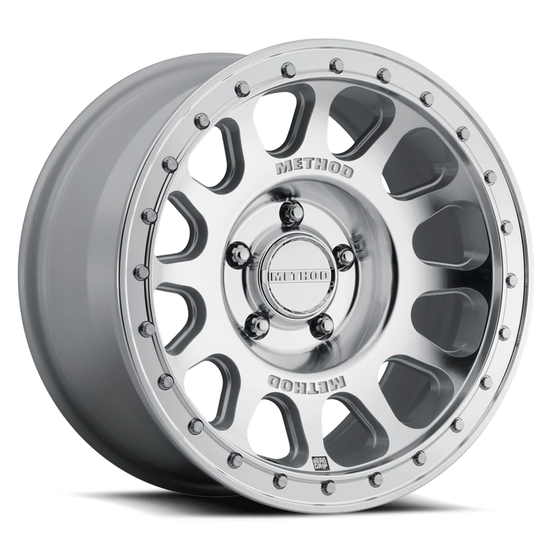 Method Wheels MR709 HD Bead Grip Machined Clear Coat 20x9 12mm Offset 5x127 (5x5)