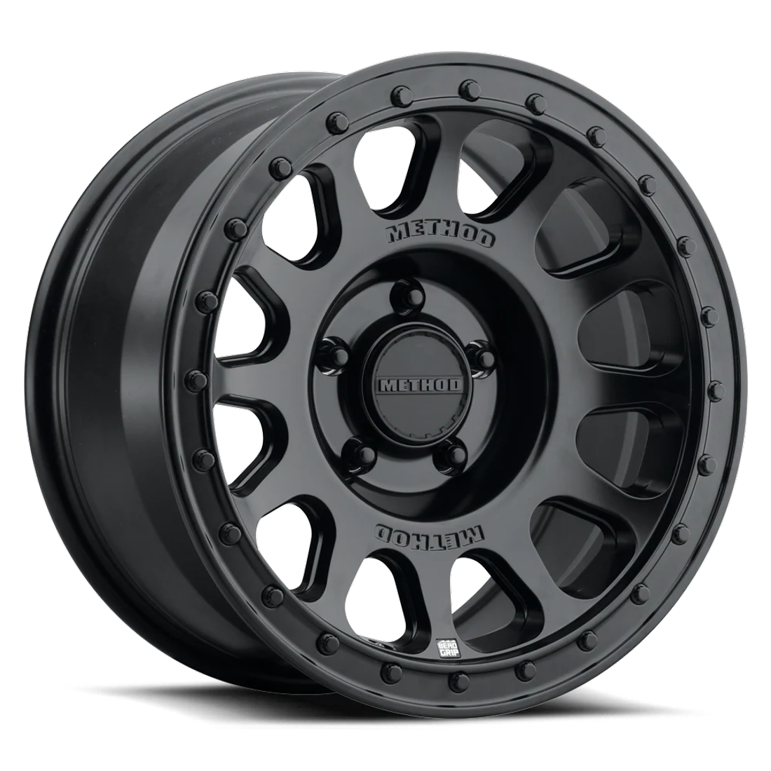 Method Wheels MR709 HD Bead Grip Matte Black 20x9 12mm Offset 8x165.1 (8x6.5)