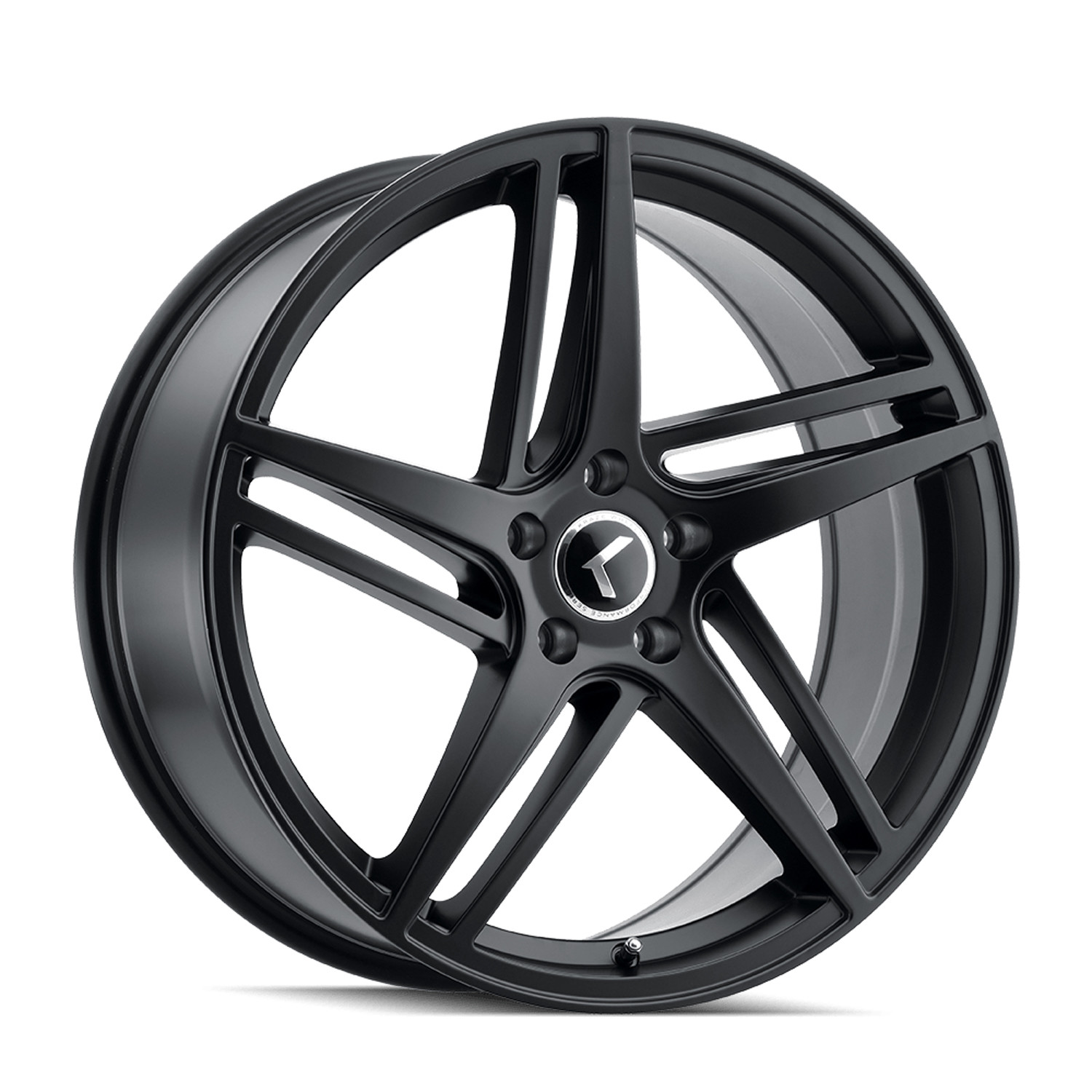 Kraze Wheels Milano KR195 Satin Black 18x8 40mm Offset 5x120