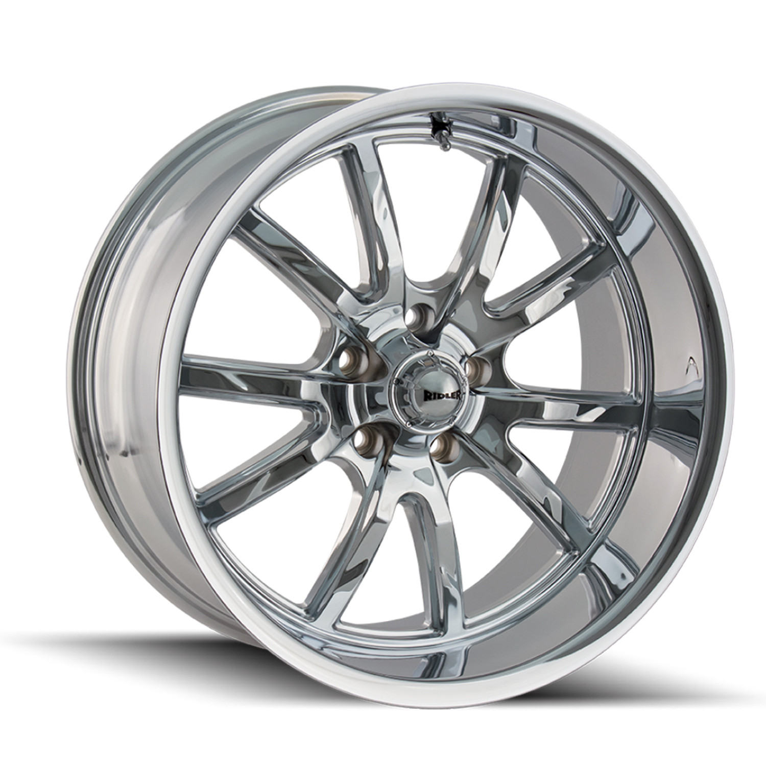 Ridler Wheels 650 Chrome 20x10 0mm Offset 5x120.7 (5x4.75)