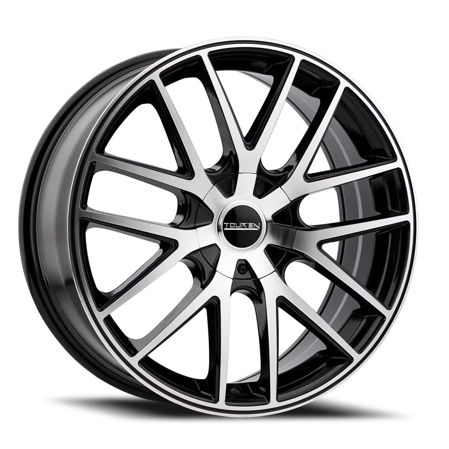 Touren Wheels TR60 3260 Gloss Black Machined 16x7 42mm Offset 5x100,5x114.3 (5x4.5)