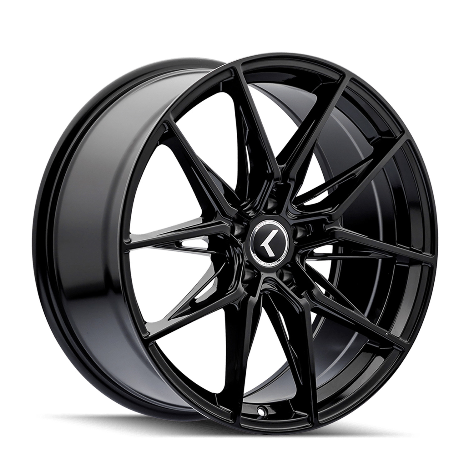 Kraze Wheels Evolve KR196 Gloss Black 22x9 35mm Offset 5x120