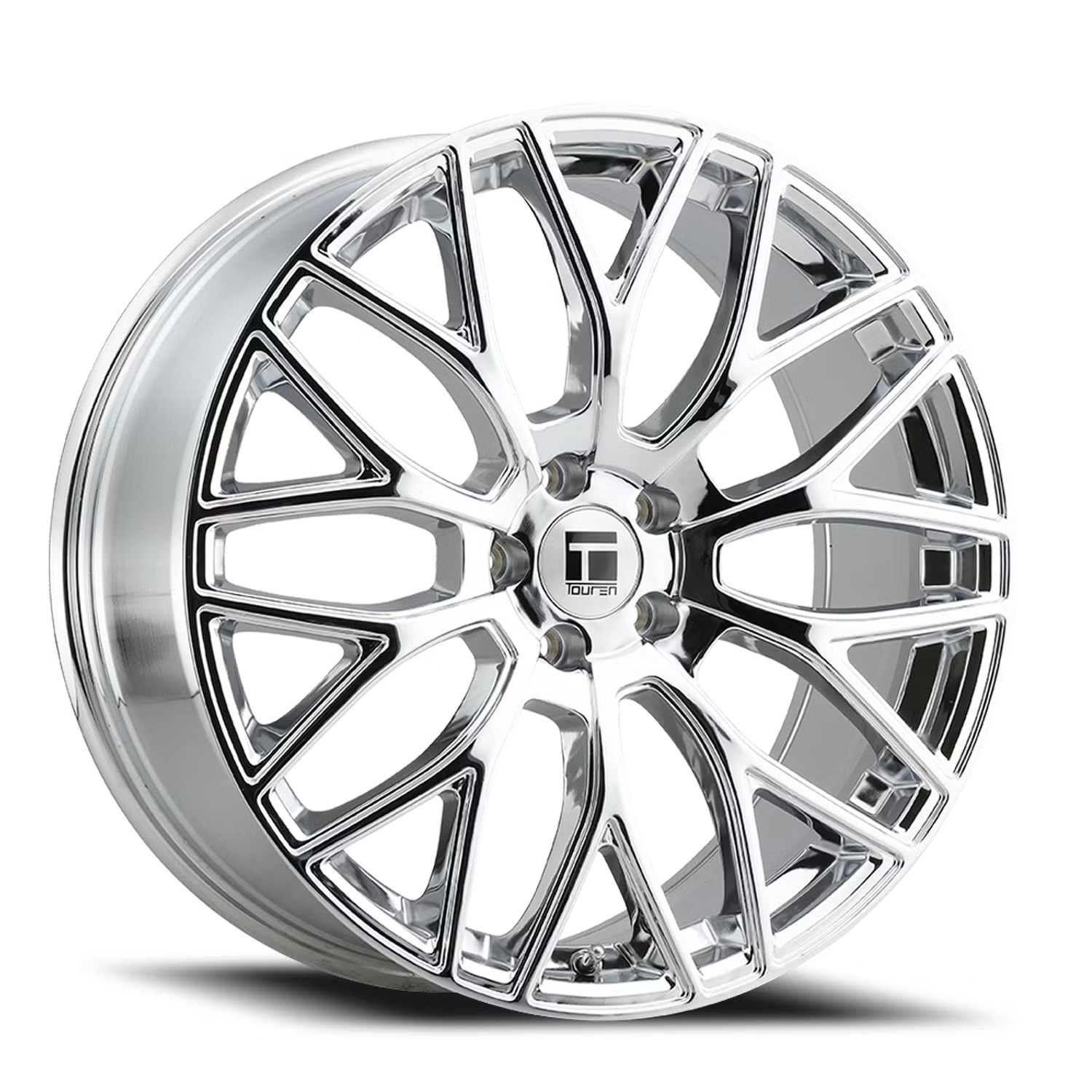 Touren Wheels TR76 3276 Chrome 18x8 35mm Offset 5x120