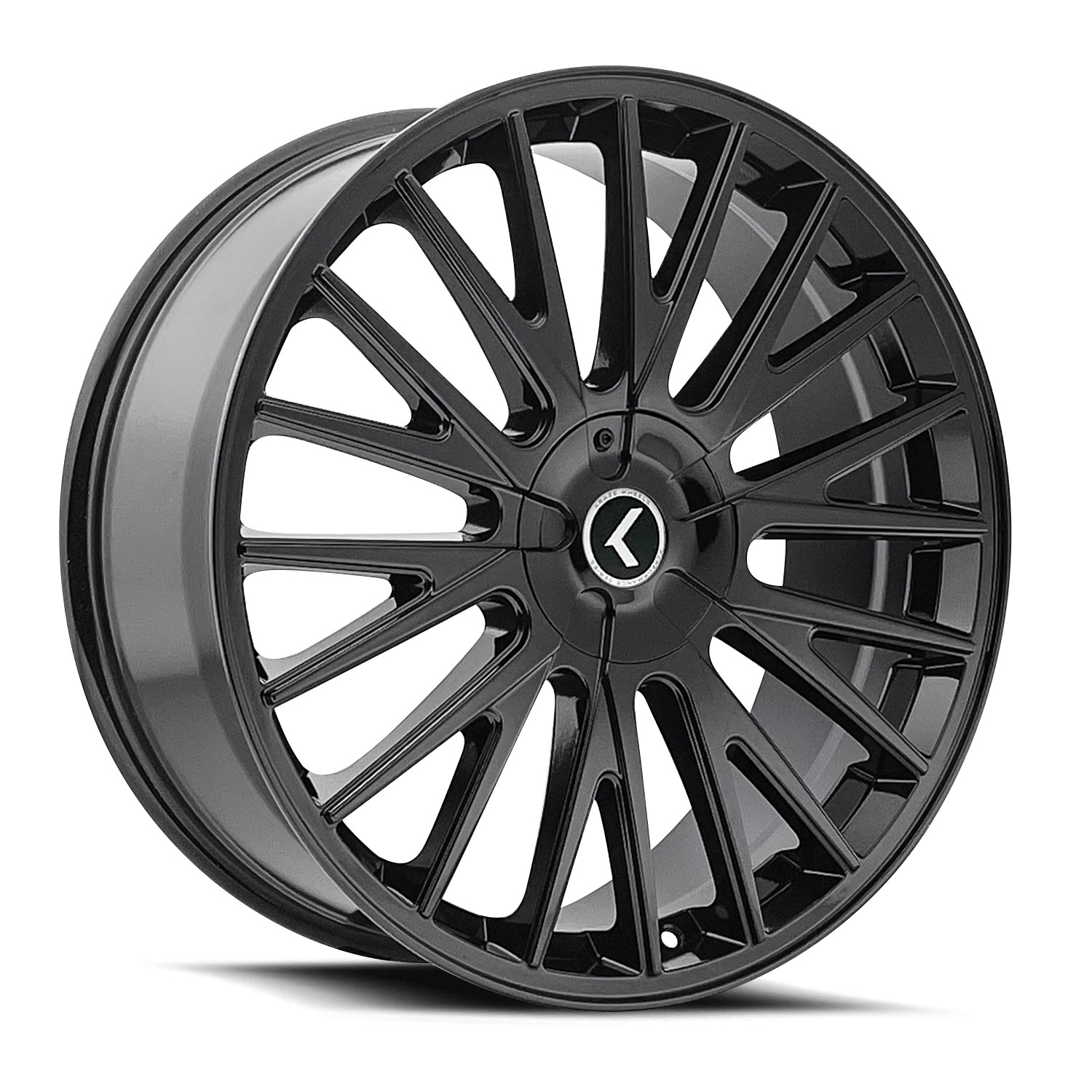 Kraze Wheels Double Down KR185 Gloss Black 17x8 38mm Offset 5x108,5x114.3 (5x4.5)