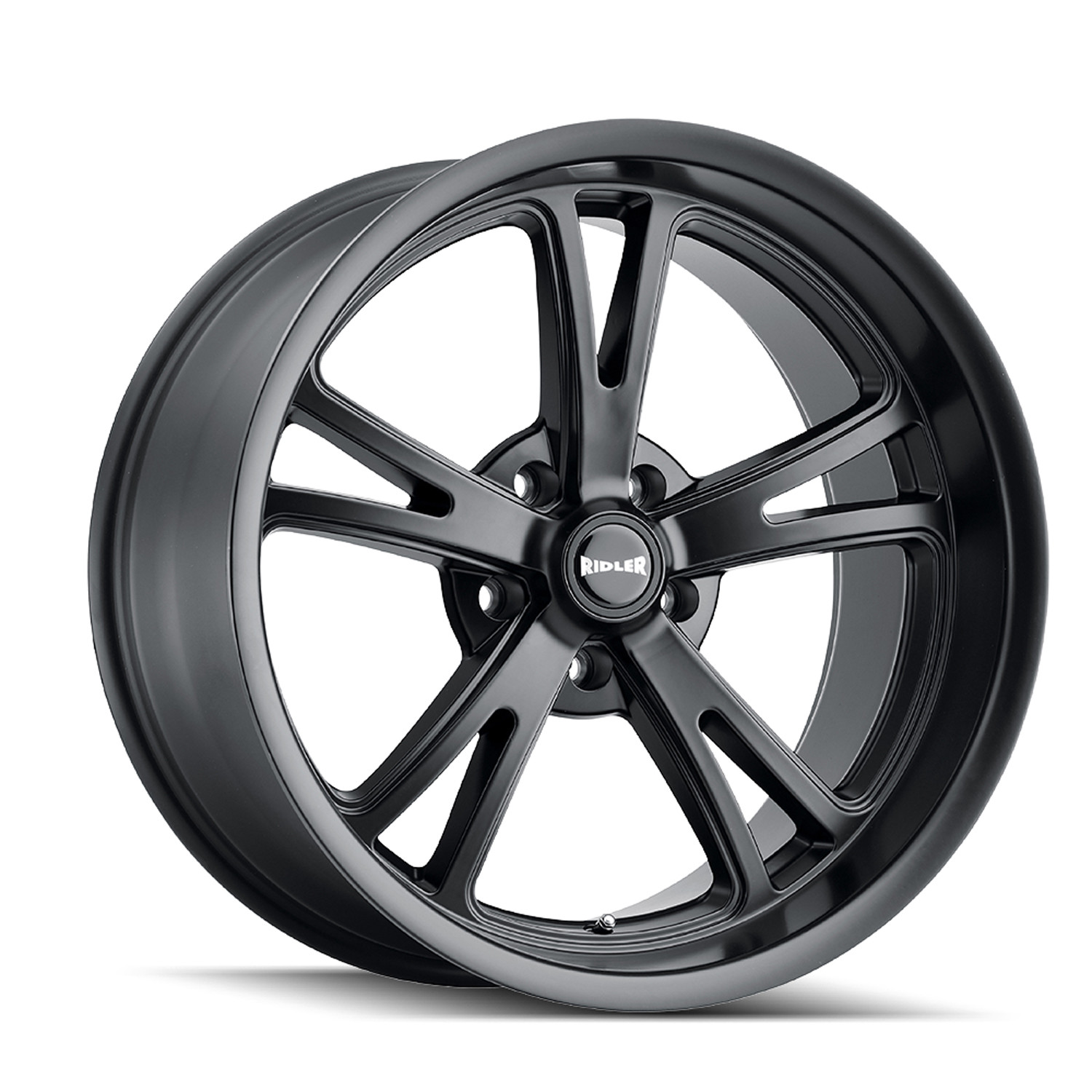 Ridler Wheels 606 Matte Black 22x10.5 40mm Offset 5x120