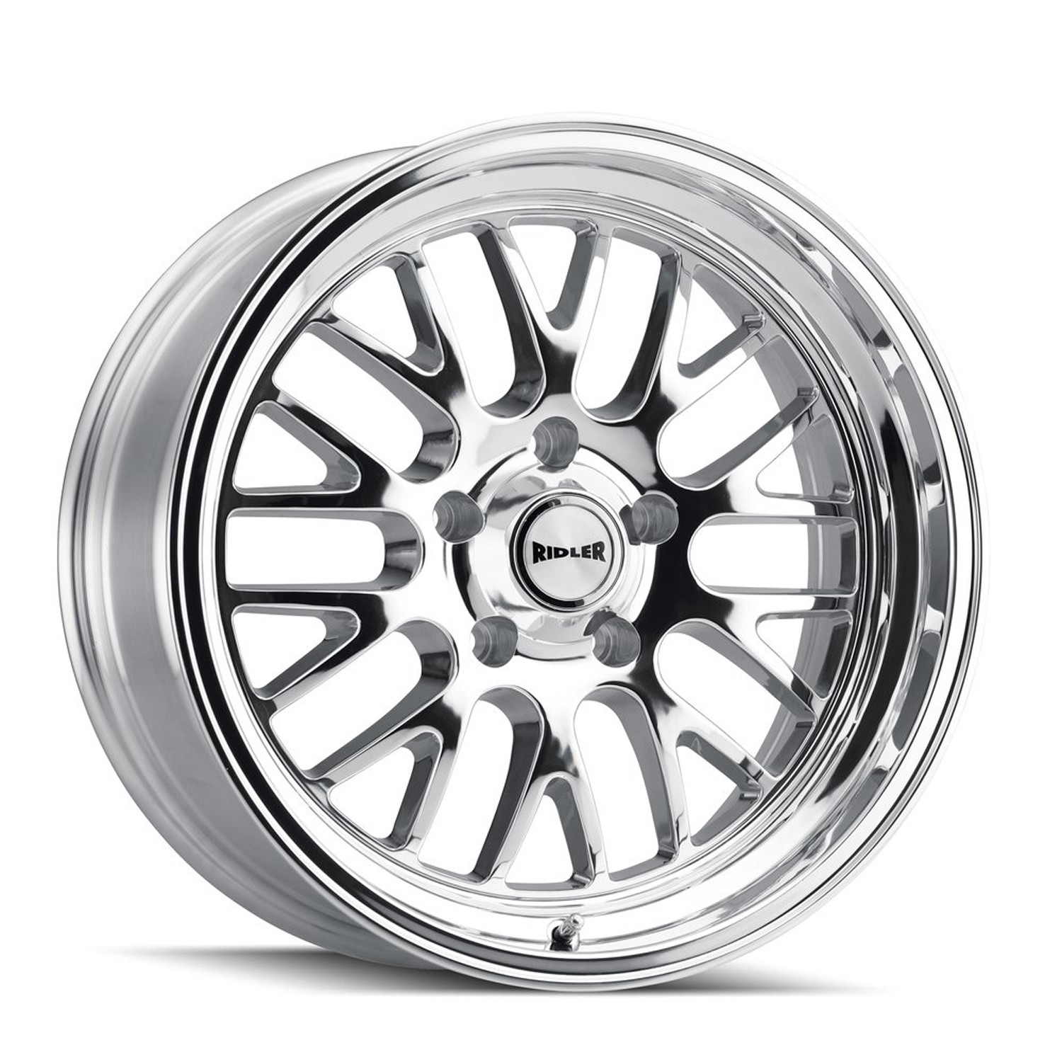 Ridler Wheels 607 Polished 20x8.5 0mm Offset 5x127 (5x5)