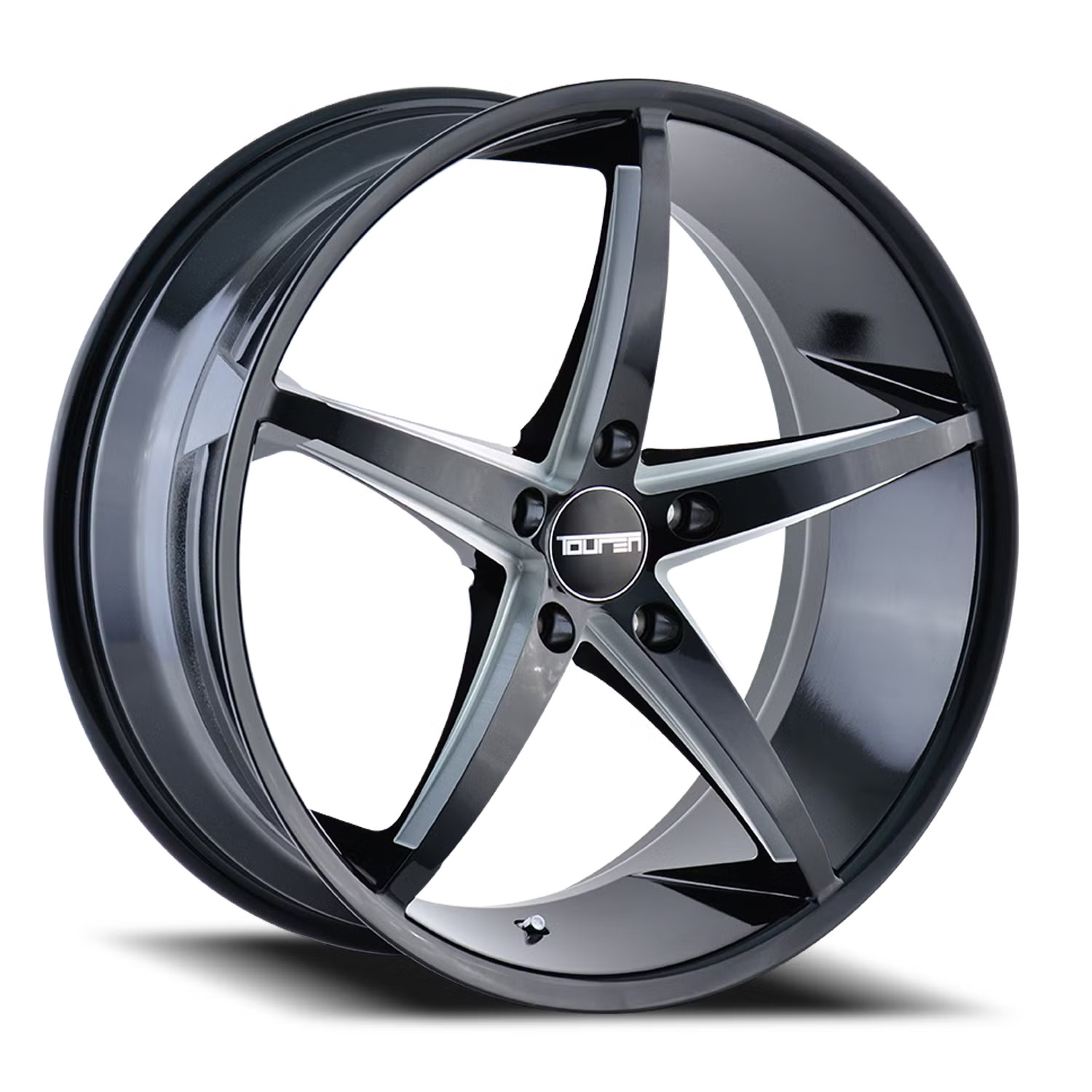Touren Wheels TR70 3270 Gloss Black Milled 18x8 20mm Offset 5x115